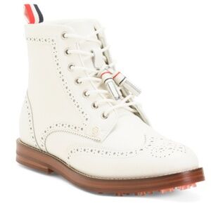 G/FORE LADIES GALLIVANTER LUXE LEATHER WINGTIP GOLF BOOT